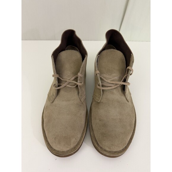 Clarks Suede Chukka Boots  Beige Taupe Men’s 12 M Lace Up Boots Light Academia main image 7